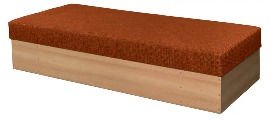 DITA válenda korpus lamino, koženka OTO P 2 - koženka cihlová